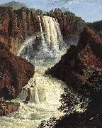Jakob Philipp Hackert The Waterfalls at Terni painting
